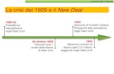 La crisi del 1929 e il New Deal - Bologna · 2019. 12. 6. · Nel 1929 la Borsa crollò provocando una gravissima crisi economica. Di conseguenza la produzione e i consumi crollarono,