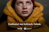 Ferdinand von Schirach: Feinde - WDR€¦ · ten Programmen gemeinsam für dieses Projekt erzielen kann. Es ist so naheliegend, zwei Filme mit unterschiedlichen Pers-pektiven zeitgleich