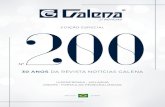 EDIÇÃO ESPECIAL Noticias 200 (web...EDIÇÃO ESPECIAL N 30 ANOS DA REVISTA NOTÍCIAS GALENA HIPERCROMIA • MELASMA DROPS • FÓRMULAS PERSONALIZADAS ANO 2020 30 ANOS galena.com.br
