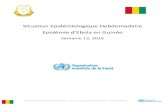 Situation Epidémiologique Hebdomadaire Epidémie d’Ebola en …guinea-ebov.github.io/code/files/sitreps/hebdo/SitRep... · 2016. 4. 30. · Ebola en Guinée: SitRep hebdomadaire