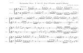 Score SonataNo.5inGfor FluteandOboehep.bu.edu/~slinden/Music/Sonata_5_in_G.pdf · 3 1 3 1 Flute Oboe Œ œœœœ œœœœΙœ ‰ ε ε A l egr to {q = c 108} Ι œ ‰ œœœœ œœœœΙœ