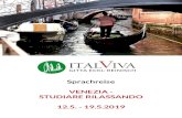 Sprachreise VENEZIA - STUDIARE RILASSANDO 12.5. - 19.5 · 2019. 5. 14. · die Stille über der Serenissima genießen: die Tagestouristen sind gegangen, jetzt gehört Venedig den
