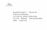 Startsida | Åbo Akademi - 1. Inledningweb.abo.fi/lc/rapporter/Personalutbildning2018.docx · Web view(2017-2018) deltar 4 personer från ÅA (NUAS = Nordic Association for University