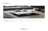 BRISTOL - Poliform...JEAN-MARIE MASSAUD (2015) DESCRIZIONE TECNICA Tipologia tavolino Piani pannello di fibra impiallacciato, laccato opaco/lucido colori, o in marmo levigato/lucido