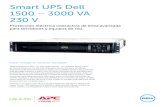 Smart UPS Dell 1500 – 3000 VA 230 V...Smart UPS Dell 1500 – 3000 VA 230 V Protección eléctrica interactiva de línea avanzada para servidores y equipos de red. Fiable. Inteligente.