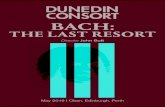 1905 Bach The Last Resort - Dunedin Consort · 2019. 5. 8. · Christoph Graupner Magnificat ~ Interval ~ G.P. Telemann Siehe, es hat überwunden der Löwe TWV 1:1328 ... rapid scales