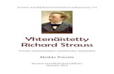 Yhtenäistetty Richard Strauss - Musiikkikirjastot.fi · 2017. 5. 15. · Yhtenäistetty Richard Strauss 3 Luettelon käyttäjälle Richard Straussin sävellystuotantoa on luetteloitu