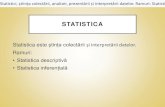 What is Hypothesis Testing?ileana.brudiu.ro/MVR/An II MVR/Lectia 8/Statistica...3. Statistica descriptivă asupra eșantionului. Aflarea statisticilor (medie, dispersie) pentru eșantion.