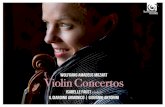 WOLFGANG AMADEUS MOZART Violin Concertos · 2019. 3. 15. · Dans la correspondance entre Leopold et Wolfgang Amadeus Mozart, deux choses apparaissent nettement : la première, que