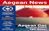 Aegean Gas · 2015. 11. 24. · Aegean Marine Worldwide Trading News HEC In European Commission Expert Group Interview A Crisis of our Time Capt. Ilias Syrros Manager at Aegean Shipping