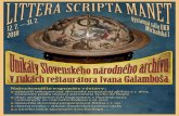 Najvzácnejšie exponáty výstavy: najstarší reštaurovaný ......Najvzácnejšie exponáty výstavy: najstarší reštaurovaný slovenský renesančný glóbus z r. 1603, zostavený