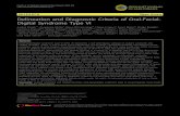 RESEARCH Open Access Delineation and Diagnostic Criteria ......Delineation and Diagnostic Criteria of Oral-Facial Digital Syndrome Type VI Andrea Poretti 1,2 , Giuseppina Vitiello