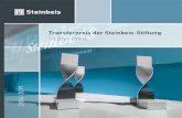 Transferpreis der Steinbeis-Stiftung...dm-drogerie markt GmbH & Co. KG Daniel Schmälzle MAHLE International GmbH Dr. Alfred Elsäßer Voith Turbo GmbH & Co. KG Prof. Dr.-Ing. Tillman
