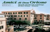 Amici di Don Orione · 2015. 12. 23. · Amici di Don Orione Mensile del Piccolo Cottolengo di Don Orione - Genova Poste Italiane s.p.a. Spedizione in Abbonamento Postale D.L. 353/2003