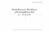 Birkózó kódex (Ringbuch) c. 1505 - Kard Rendje · 2019. 10. 6. · Birkózó kódex A fordítás a Kard Rendje szellemi tulajdonát képezi! Hans Wurmnak, a földek őrének nyomtatva.