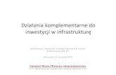 Działania komplementarne do inwestycji w infrastrukturę · 2011. 12. 19. · porozumienia UKE-TP ... 01.12.2010 -12.01.2011 pierwszy nabór, wszystkie typy projektów dane kontaktowe