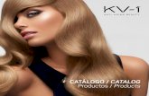CATÁLOGO / CATALOG Productos / Products...de proporcionar un efecto acondicionante que facilita el peinado. Funciona como reestructurante y reparador de la salud capilar, además