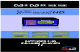 SATFINDER 2 HD KULLANIM KILAVUZU - Alpsat Electronics...ST Tuner : ST işlemci Tuner sayesinde hem hassas ve hem hızlı şekilde sinyal ayarlayabilirsiniz. Kolay Şarj: Şarj adaptörü