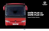 SAFİR PLUS ve SAFİR PLUS VIP · 2018. 12. 25. · Beklenti ve taleplerin her gün arttığı yolcu taşımacılığı sektöründe Temsa, yolculuk keyfinin tanımını değiştiriyor