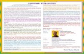 Calendar Acknowledgements - mypanchang.comUttara Shadha, Shravan, Dhanishtha, Shatabhisha, Poorva Bhadra, U.ttara Bhadra and Revati. Timings listed in the Calendar: The Tithi & Rallabhandi