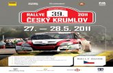 RALLY GUIDE - rihak.cz · RALLY GUIDE 1 2 1.1 HISTORIE 1.1.1 HISTORIE SOUTĚŽE Rallye Český Krumlov má za sebou bohatou a úspěšnou historii, na kterou stále navazuje. První
