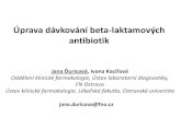 Úprava dávkování beta laktamových · 2020. 3. 4. · probíhající akutní gastroenetritidy v terénu morbus Hirschprung •26.10.19 distenze břicha, na CT pneumoperitoneum