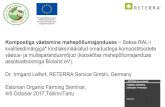 Kompostiga väetamine mahepõllumajanduses Saksa RAL-i LEIFERT_Organic_Farming... · 2017. 10. 5. · RAL-komposti vahel Saksa biojäätmete määrusealusel Raskmetallid mg / kg KA