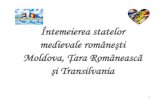 medievale româneşti Moldova, Ţara Românească şi …...2014/10/17  · 32 Legenda lui DragoşVodă Dragoş-Vodă era un român deştept şi voinic din Maramureş.El era un bun