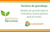 Modelo de asociatividad en Colombia y buena práctica para ......asociatividad (cultura, identidad, orgullo y entorno social). Relevo generacional y asociatividad Producción limpia