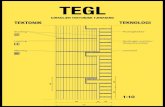 TEGL · 2017. 12. 1. · TID Diagrammet viser et livstidsscenarium for vægfragmentet i tegl, hvor vi søger at diskutere, hvordan både væggen som helhed og de enkelte materialer