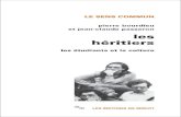 Les Héritiers - Numilogexcerpts.numilog.com/books/9782707300812.pdf · (1) Pierre Bourdieu et Jean-Claude Passeron, Les Étudiants et leurs étu-des, Cahiers du Centre de sociologie