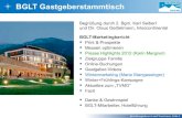 BGLT Gastgeberstammtisch - Berchtesgadener Land Tourismus...Okt – Nov – Dez Sommer Juli – Aug – Sept Frühling April – Mai – Juni 16.-18.November SpaCamp Berghotel Rehlegg