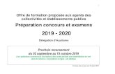 CONCOURS / EXAMENS - Le CNFPT...concours et examens des centres de gestion de la région Nouvelle Aquitaine. Elle peut donc être amenée à évoluer en fonction des modifications