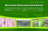Revista Forestal del Perúinfoandina.org/infoandina/sites/default/files/... · Revista Forestal del Perú como órgano de di-fusión compartido con la Universidad Agraria, sus aportes