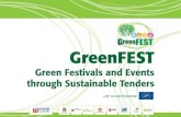 Il GPP: una definizione - GreenFest · 2019. 3. 15. · Il GPP: una definizione Appalti pubblici e GPP nel contesto europeo Il percorso italiano: il Piano d’Azione Nazionale per