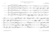 Le Bourgeois Gentilhomme - Benjamin Masciotta · 2017. 1. 21. · 44 4 4 44 4 4 4 4 Petite Clarinette en Mib Clarinette en Sib I Clarinette en Sib II Cor de basset Clarinette basse