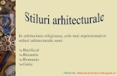 In arhitectura religioasa, cele mai reprezentative stiluri …lectii-mobil.eu/l_pdf1/pm-rel10-02-Stiluri arhitecturale.pdf · 2020. 5. 20. · pictura in fresca si mozaicuri. Sculptura