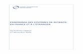 PANORAMA DES SYSTÈMES DE RETRAITE · PANORAMA DES SYSTÈMES DE RETRAITE EN FRANCE ET À L’ÉTRANGER Quinzième rapport 17 décembre 2020