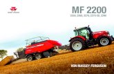 MF 2200 - Austro Diesel...06 www. masseyferguson. com Die Baureihe MF 2200 umfasst fünf Großballenpressen und bietet eine Vielzahl an innovativen Merkmalen, die den Landwirten Verbesserungen