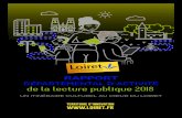 RAPPORT - Loiretek, Médiathèque Départementale du Loiret€¦ · du Département du Loiret, ce document illustre l’activité des bibliothèques municipales et intercommunales,