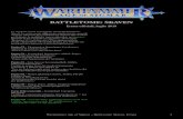 BATTLETOME: SKAVEN - Warhammer Community · 2019. 7. 8. · Warhammer Age of Sigmar – Battletome: Saven, Errata 1 Le seguenti errata correggono errori del Battletome: Skaven.Le