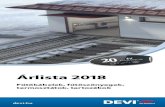 Árlista 2018 - DanfossDEVIflex fűtőkábelek DEVIflex 6T, 230V, 6W/m Konfekcionált fűtőkábel, hidegvéggel.-Kiemelten jól hőszigetelt lakóte-rületek padlófűtésére, klasszikus