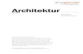 Architekturstudien.homepage.uni-ak.ac.at/curricula/443_2011U_MA.pdf · 2020. 7. 10. · Architektur ist der dreidimensionale Ausdruck einer Gesellschaft. Dementsprechend richtet sich