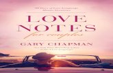 EBOOK Love Notes for Couples: 90 Days of Love Language Minute Devotions