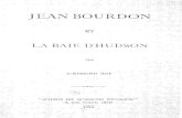 JEAN BOURDONcollections.banq.qc.ca/bitstream/52327/2022380/1/162139.pdf · 2017. 3. 7. · Jean Bourdon laissa précipitamment l s'ema noce pour barquer pour son lointain voyage ?