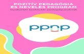 POZITÍV PEDAGÓGIA ÉS NEVELÉS PROGRAM · 2020. 12. 2. · Bagdi Bella és a Pozitív Pedagógia és Nevelés Program csapata. JELMAGYARÁZAT A gyakorlatokat különböző témakörök