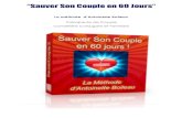 SAUVER SON COUPLE EN 60 JOURS PDF GRATUIT