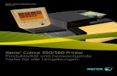 Xerox Colour 550/560 Printer Broschüre - HANSA COMPUTER · 2020. 4. 22. · 2 Der Xerox® Colour 550/560 Printer vereint Benchmark-Druckqualität, vielseitige Druckmaterialverarbeitung