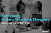 Home Schooling die Chance für das digitale Bildungswesen · 2020. 5. 27. · Bitcom Pressemitteilung –12.03.2019 –503 Lehrer im Auftrag des Digitalverbands Bitkom Die Chancengleichheit,