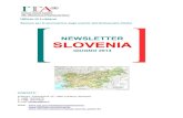 NEWSLETTER SLOVENIA - infoMercatiEsteri · 2015. 2. 20. · Specifiche Una nuova rivista sull'elettronica in Slovenia – Svet elektronike - sull'automazione dei processi, software